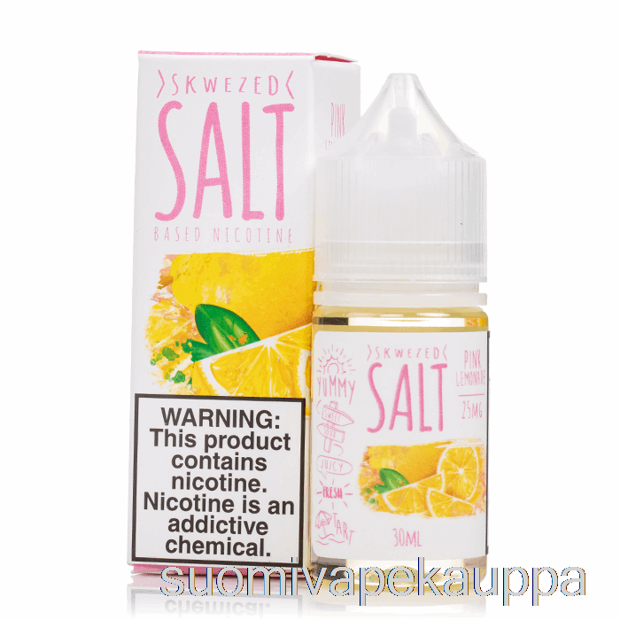 Vape Kauppa Vaaleanpunainen Limonadi - Skwezed Suolat - 30ml 25mg